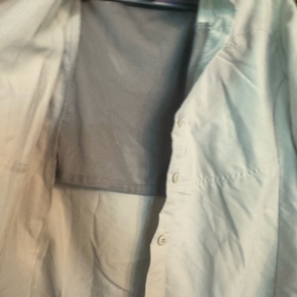 L.L. Bean Women's Light Gray Button Down Shirt - Picture 4 of 6